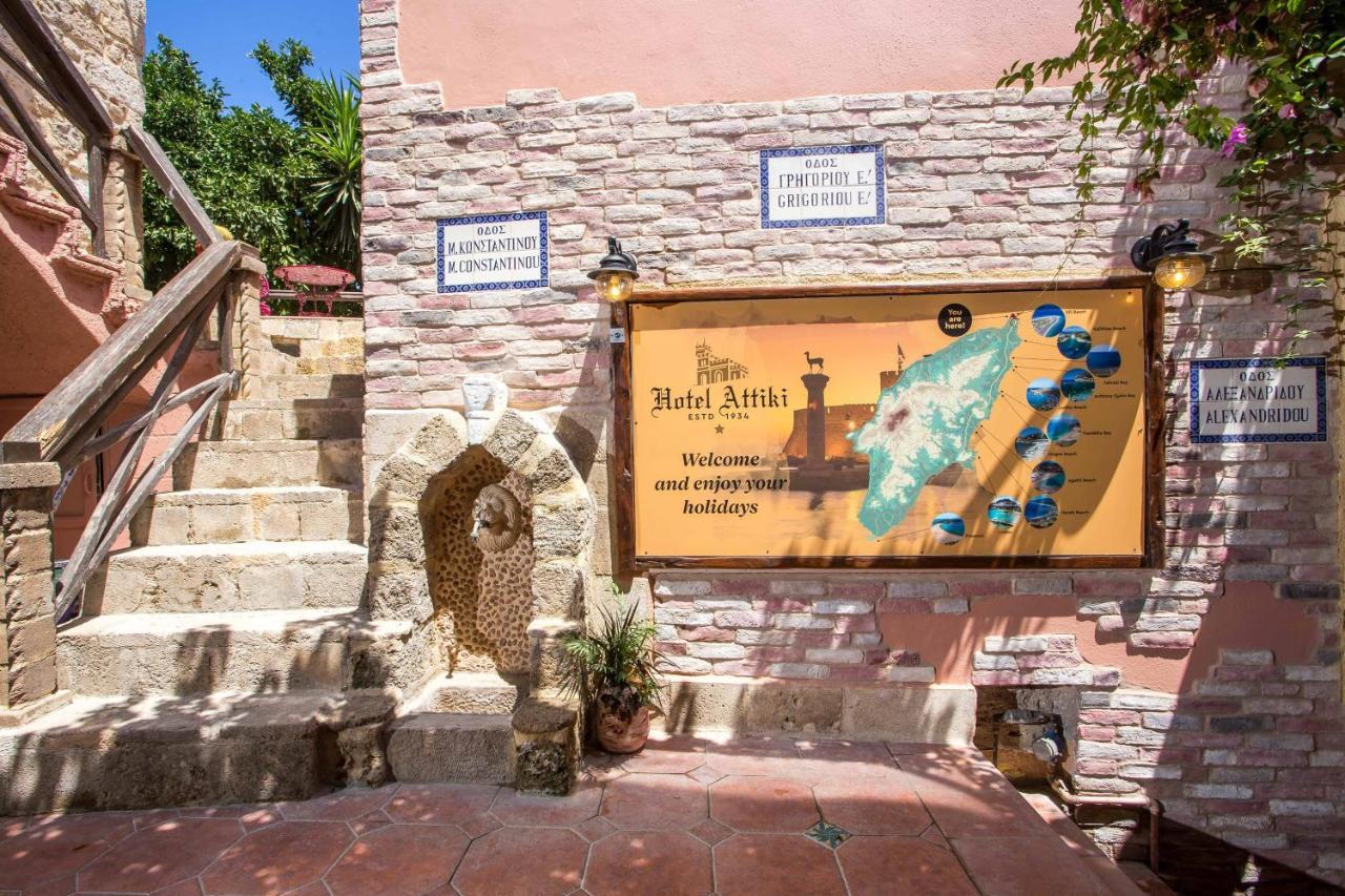 Attiki Hotel Rhodes City Exteriér fotografie